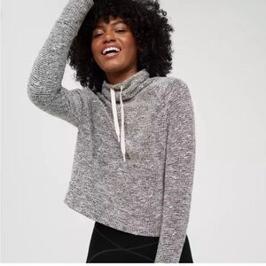 Aerie Offline Snowday Mock Neck Sweatshirt